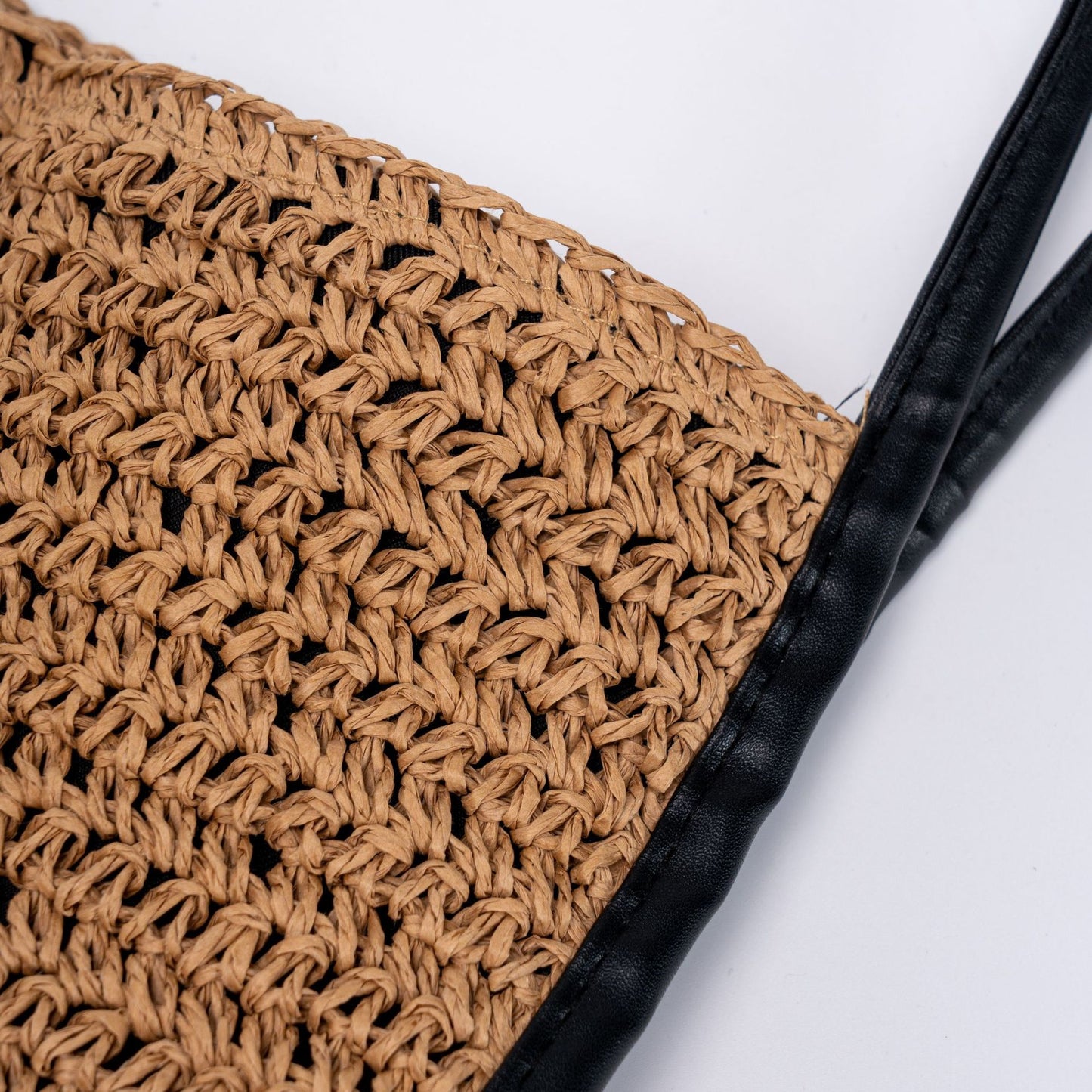 New Arrival Large Straw Tote Bag – Handwoven Casual Shoulder Bag with Striped Design, A Stylish Beach & Vacation Essential for Summer