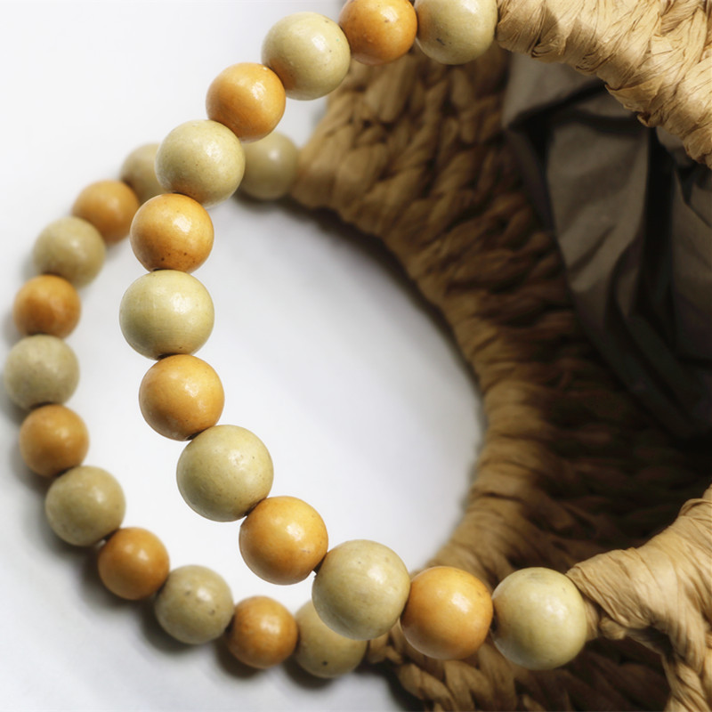 New Arrival Wooden Bead Moon Bag – Handwoven Camel Straw Tote with Sculptural Handle, A Spacious & Boho-Chic Summer Essential for Beach, Travel & Everyday Style