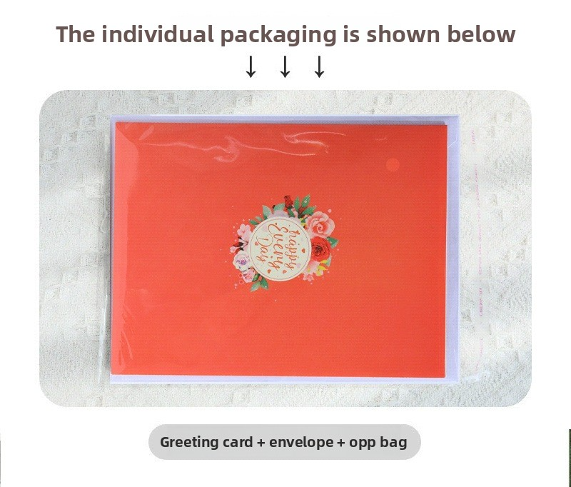 2026 New Arrival 3D Pop-Up Recording Card – Handmade Heart & Flower Bouquet with 30-Second Voice Message, Premium Gift for Mother‘s Day