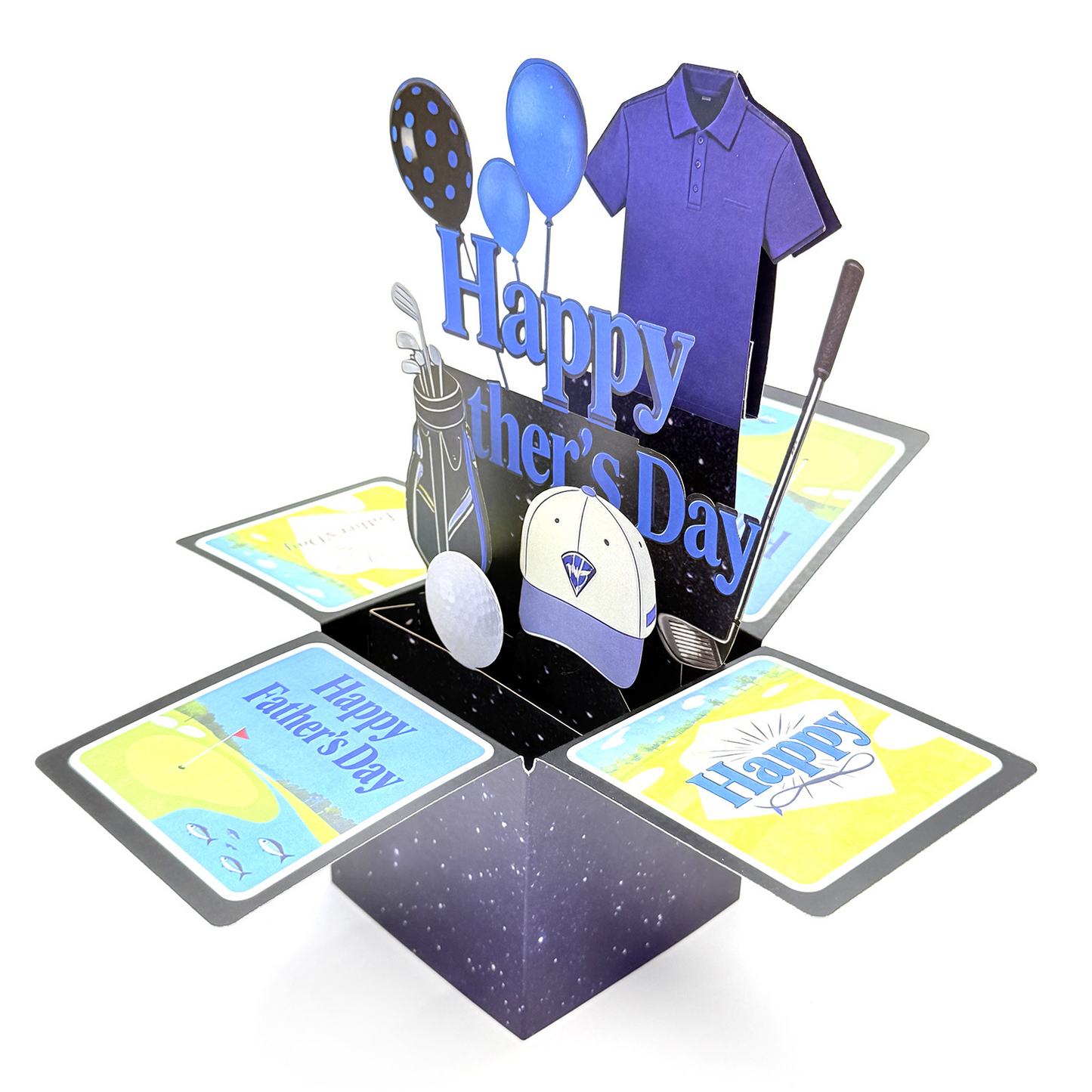 2026 New 3D Pop‑up Toolbox Father's Day Card – Creative Standing Greeting, Premium Design, with Envelope