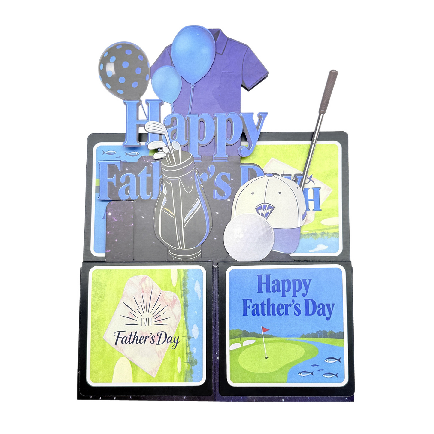 2026 New 3D Pop‑up Toolbox Father's Day Card – Creative Standing Greeting, Premium Design, with Envelope