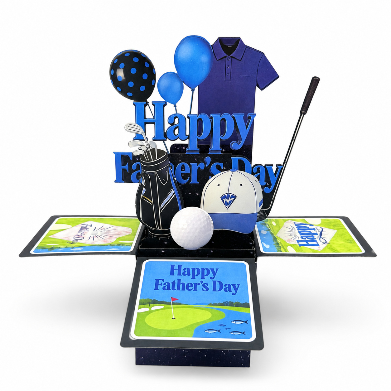 2026 New 3D Pop‑up Toolbox Father's Day Card – Creative Standing Greeting, Premium Design, with Envelope