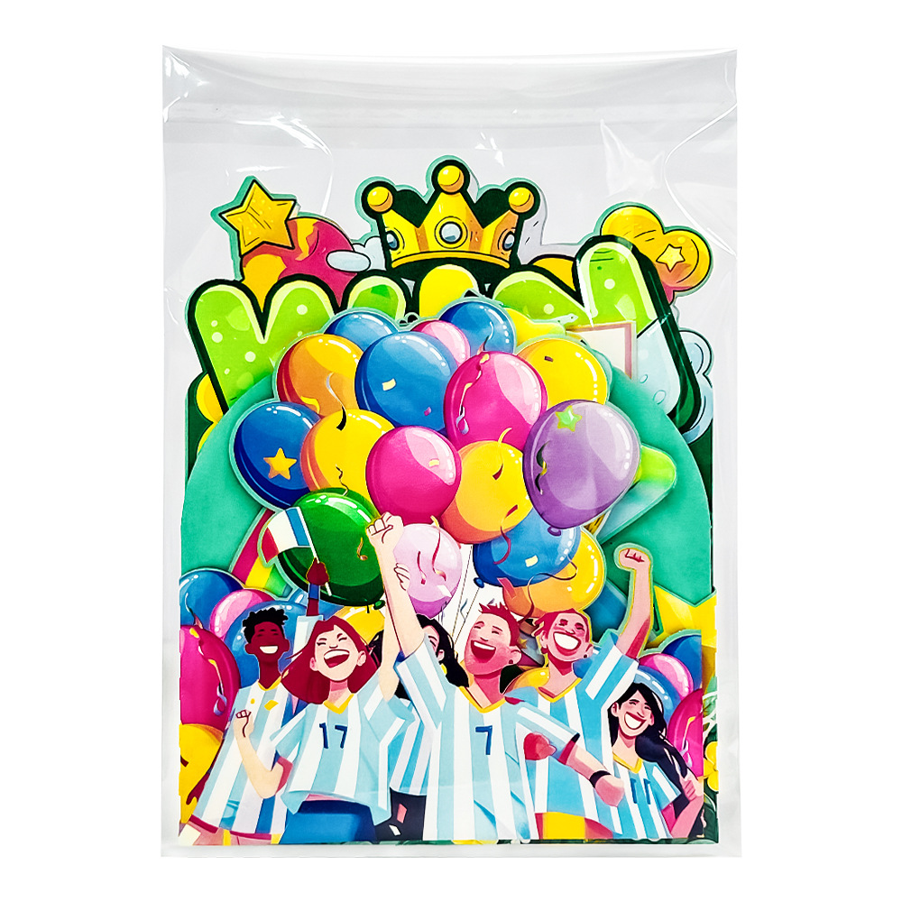 World Cup Football 3D Pop-up Birthday Card – Soccer Party Theme Greeting