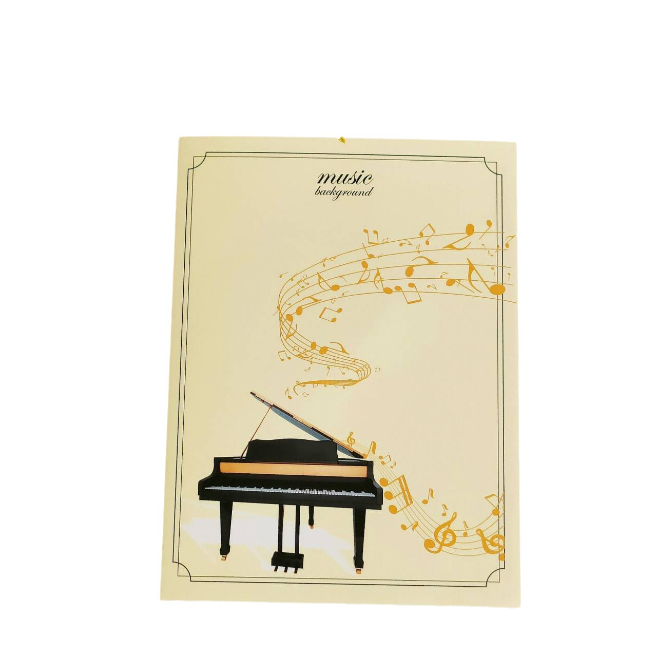 3D Pop-up Piano Card – Elegant Paper-cut Design, Premium Business Gift & Versatile Thank You Greeting
