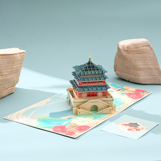 2026 New 3D Pop-up Card with Vintage Paper Art – Intricate Laser-Cut Sculpture, Premium Holiday Greeting & Gift