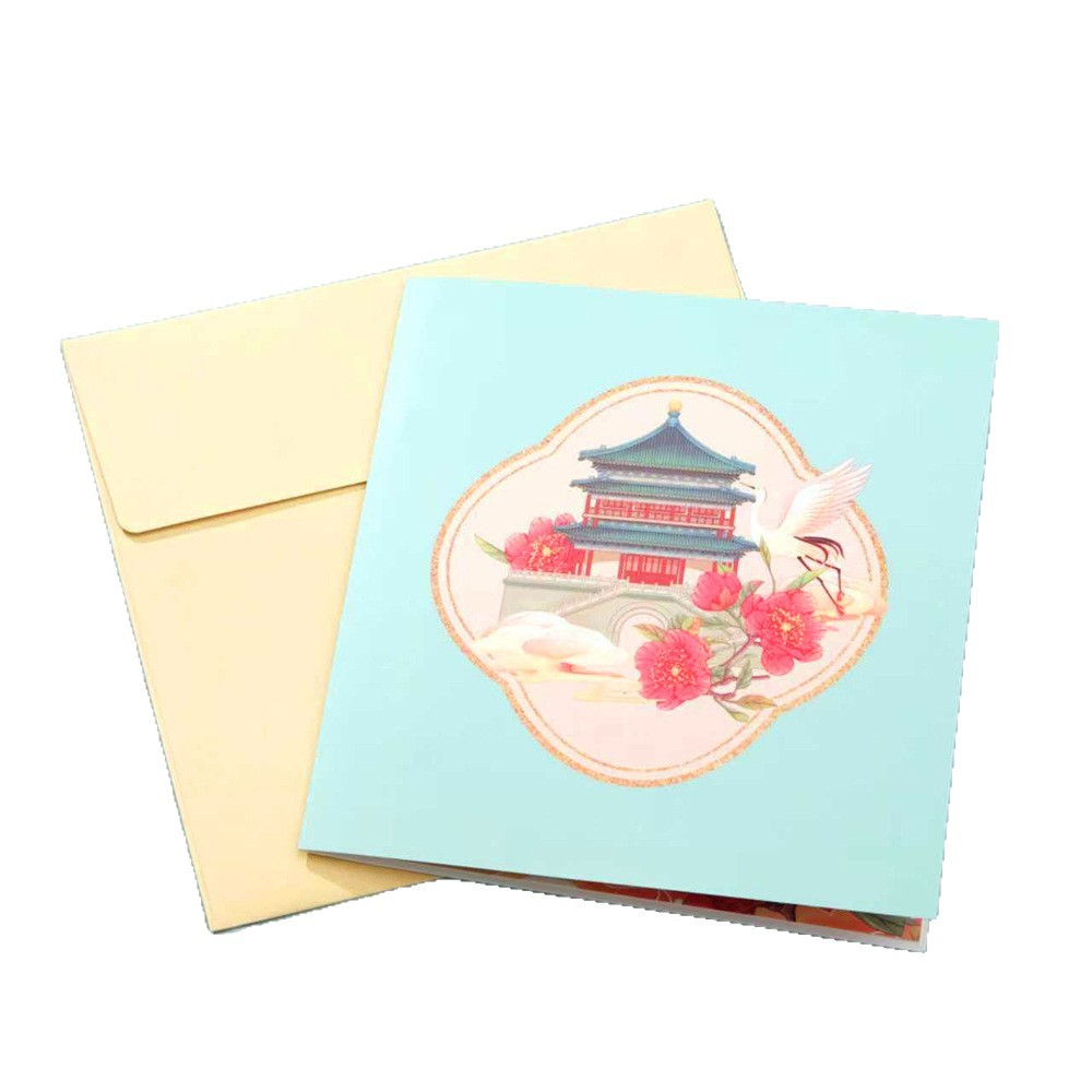 2026 New 3D Pop-up Card with Vintage Paper Art – Intricate Laser-Cut Sculpture, Premium Holiday Greeting & Gift
