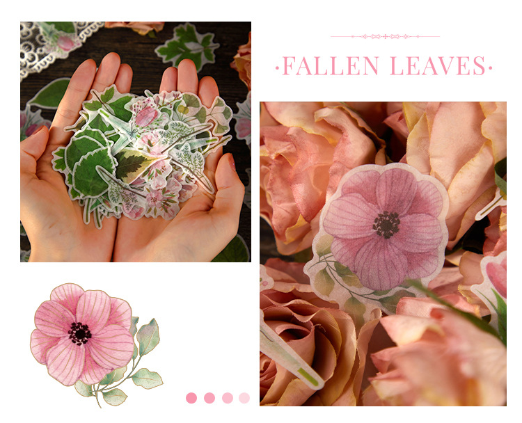 Vintage Botanical Collage Ephemera Pack – 45 Sheets, 6 Designs, Handmade Journaling & Scrapbooking Supplies