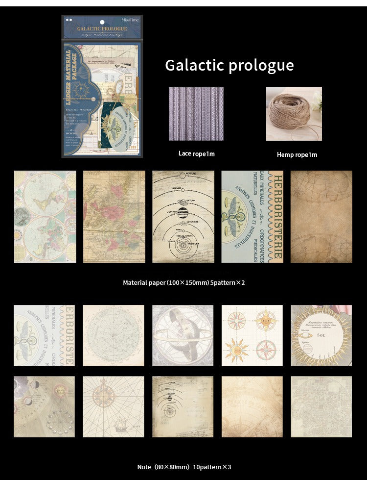 90-Piece Vintage Junk Journal Ephemera Pack – 4 Themed Designs, DIY Scrapbooking & Journaling Supplies