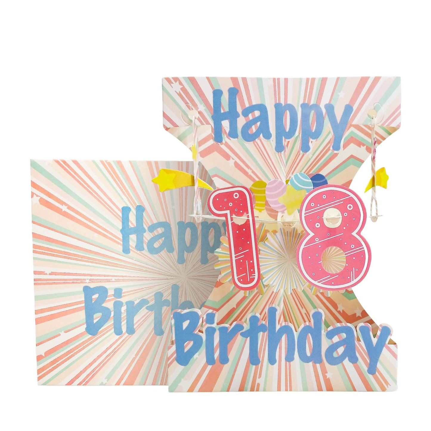 3D Pop-Up Birthday Card – Handcrafted Laser-Cut Greeting with Envelope, A Creative Keepsake for Every Celebration