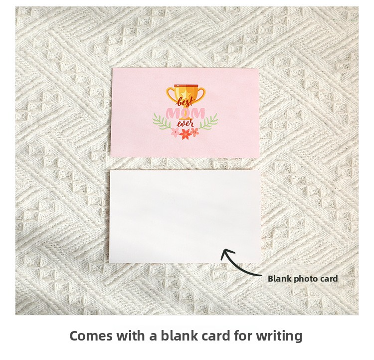 3D Pop-Up “Best Mom” Mother‘s Day Card – Handcrafted Paper Sculpture with Flowers & Hearts, A Heartfelt Keepsake She’ll Treasure, with Envelope