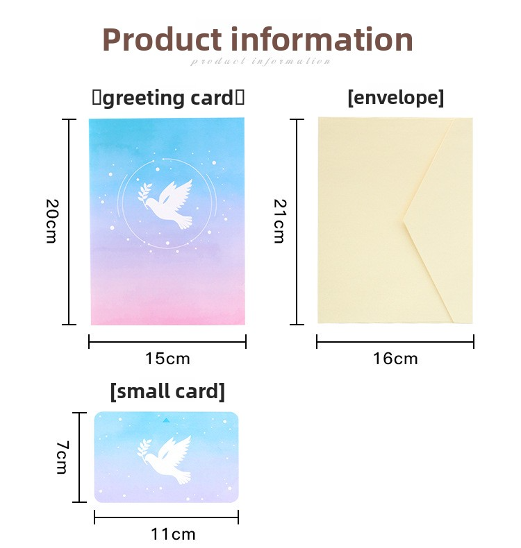 3D Pop-Up Peace Dove Card – Handcrafted Paper Sculpture with Olive Branch & Blossoms, A Serene Keepsake for Every Heartfelt Occasion, with Envelope