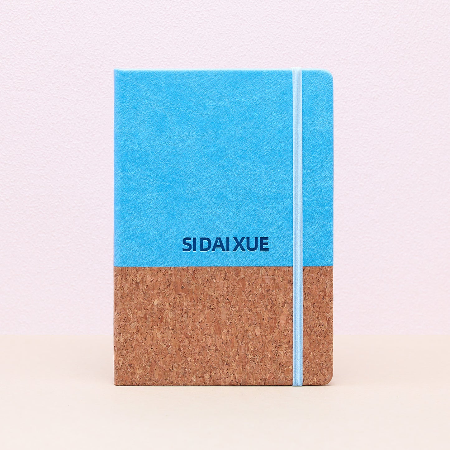 Eco-Friendly Cork Mosaic Notebook – Handcrafted Cover with Natural Cork & Fabric, A Sustainable Journal for Writing, Sketching & Everyday Inspiration