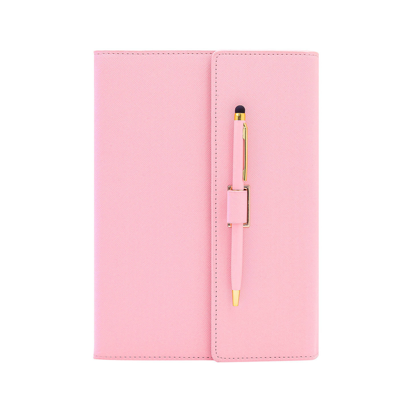 A5 Tri-Fold Pastel Notebook with Pen – Cute 3-Fold Journal Set with Matching Pen, A Sweet & Practical Keepsake for Girls, Teens & Stationery Lovers