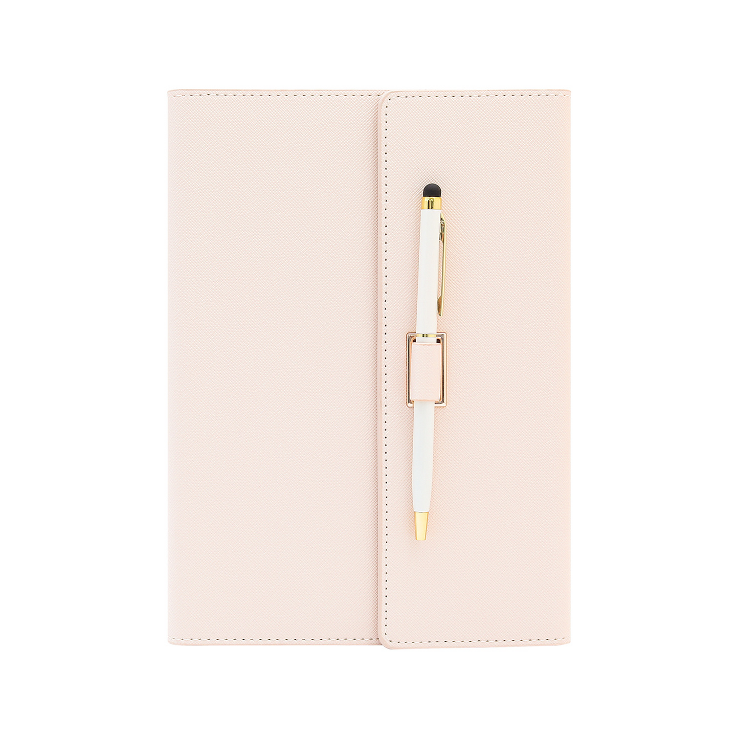 A5 Tri-Fold Pastel Notebook with Pen – Cute 3-Fold Journal Set with Matching Pen, A Sweet & Practical Keepsake for Girls, Teens & Stationery Lovers