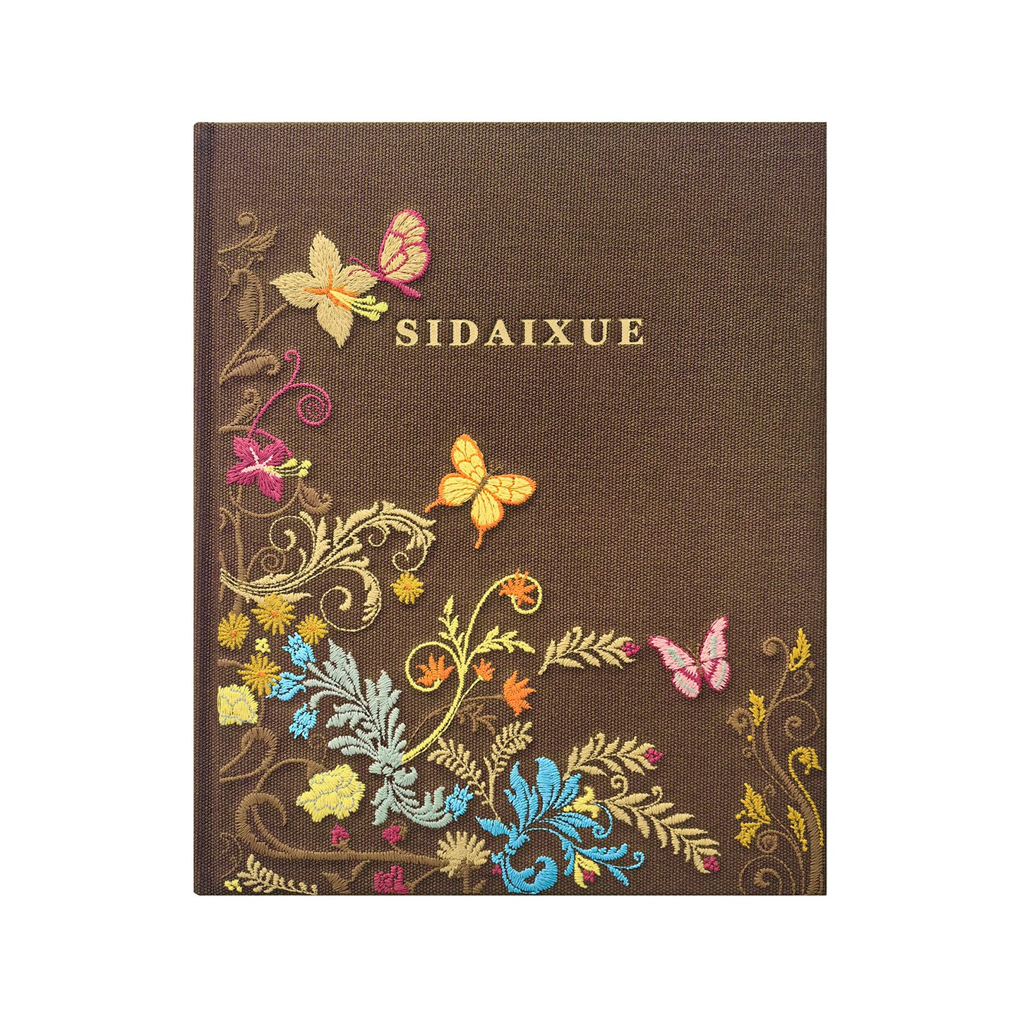 Embroidered Floral Fabric Notebook – 3D Stitched Journal with Soft Cover & Premium Paper, An Artistic Keepsake for Journaling, Gifting & Everyday Inspiration