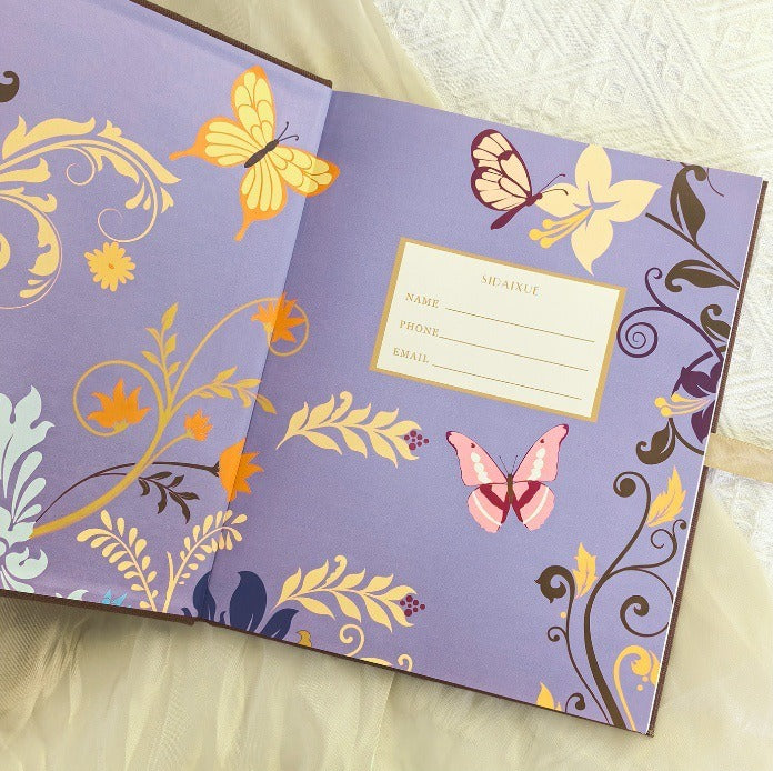 Embroidered Floral Fabric Notebook – 3D Stitched Journal with Soft Cover & Premium Paper, An Artistic Keepsake for Journaling, Gifting & Everyday Inspiration