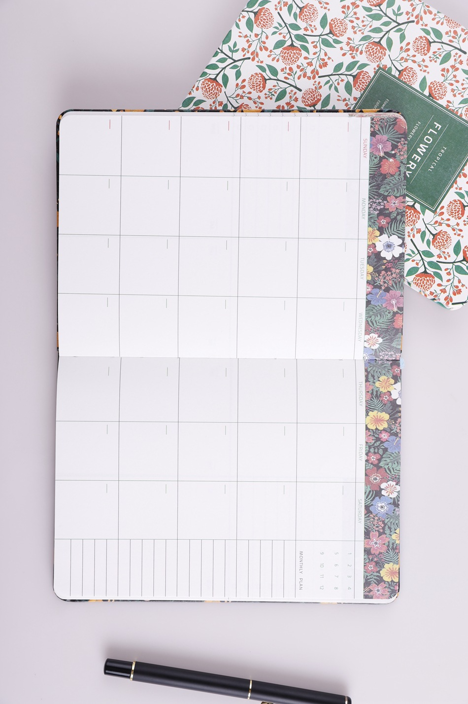 A6 Vintage Floral Fabric Notebook – Printed Cotton Cover Journal with Creamy Paper, A Dreamy Keepsake for Journaling, Sketching & Thoughtful Gifting