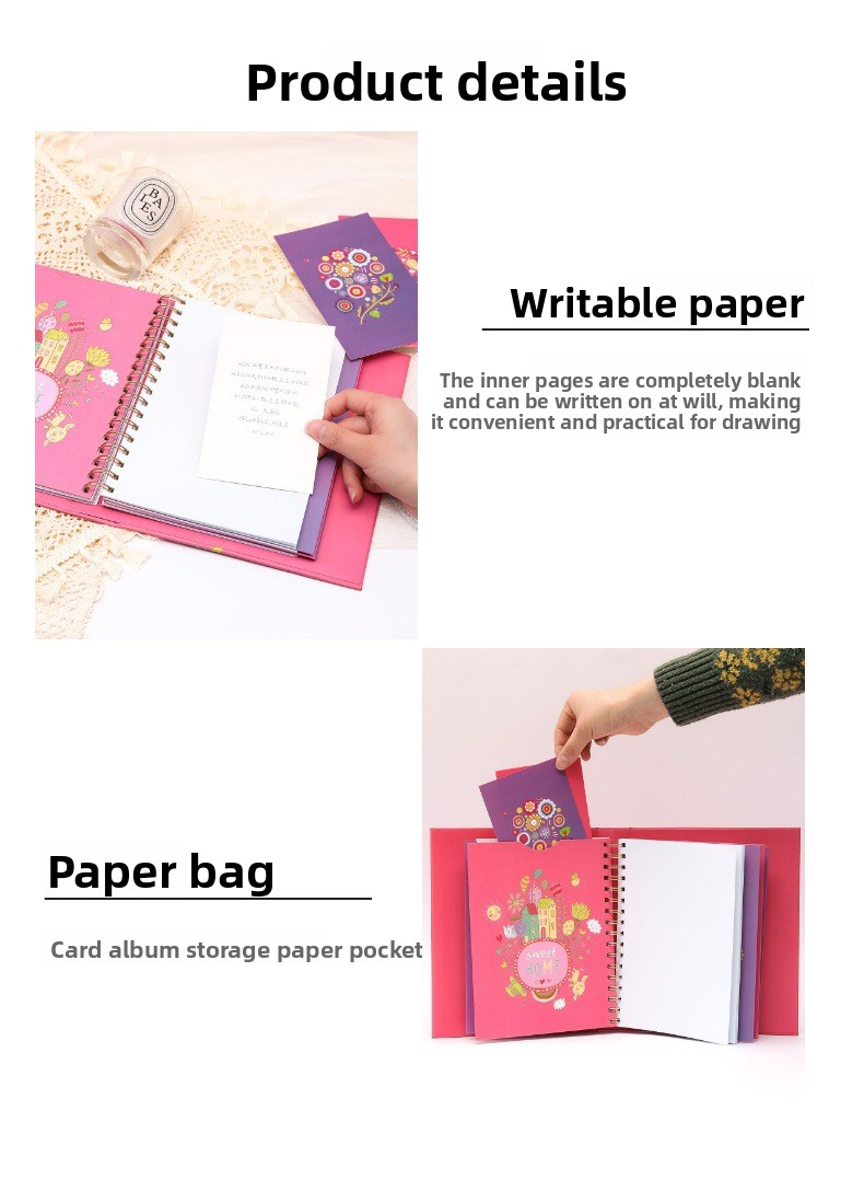 Spiral Bound Notebook with Protective Jacket – Full-Color Printed Cover Journal, A Versatile Keepsake for Sketching, Note-Taking & Memory Keeping