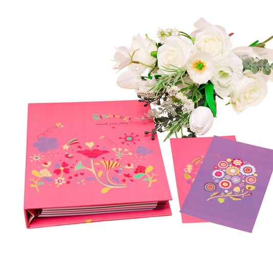 Spiral Bound Notebook with Protective Jacket – Full-Color Printed Cover Journal, A Versatile Keepsake for Sketching, Note-Taking & Memory Keeping