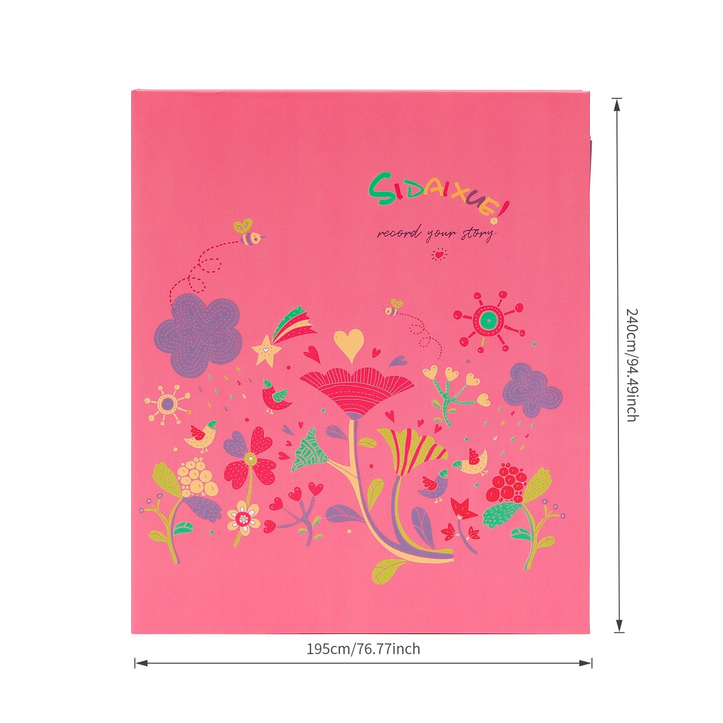 Spiral Bound Notebook with Protective Jacket – Full-Color Printed Cover Journal, A Versatile Keepsake for Sketching, Note-Taking & Memory Keeping
