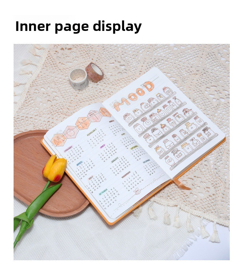 Embroidered Fabric Business Notebook – High-Aesthetic Hardcover Journal with Premium Paper, A Sophisticated Keepsake for Professionals, Creatives & Thoughtful Gifting