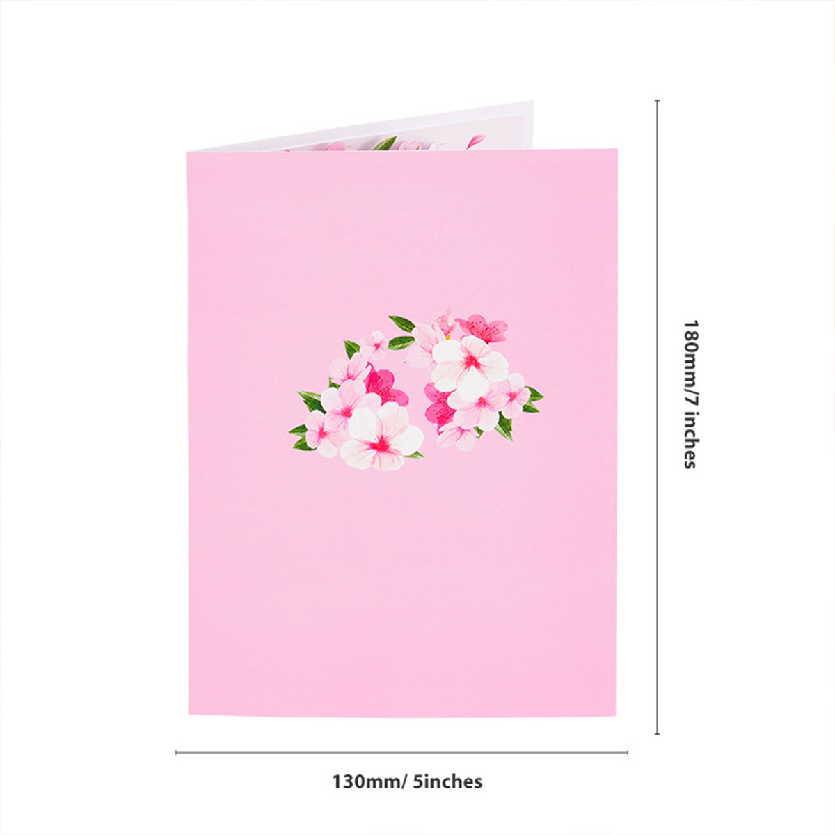 3D Pop-Up Heart & Butterfly Floral Card – Handcrafted Laser-Cut Greeting with Elegant Design, A Premium Keepsake for Birthday, Mother‘s Day & Gratitude, with Envelope