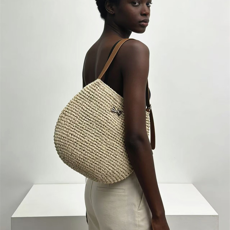 New Arrival Versatile Woven Straw Bag – 3-in-1 Handheld, Shoulder & Crossbody Tote, A Lightweight Summer Essential for Beach, Travel & Everyday Style