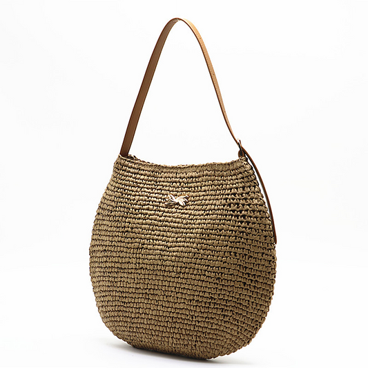 New Arrival Versatile Woven Straw Bag – 3-in-1 Handheld, Shoulder & Crossbody Tote, A Lightweight Summer Essential for Beach, Travel & Everyday Style